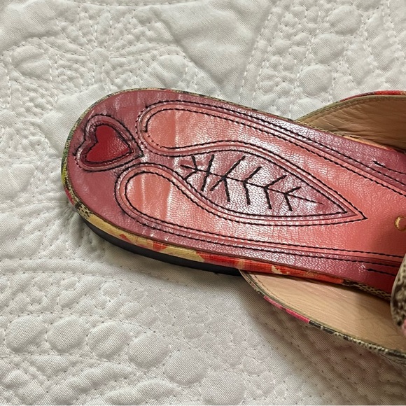 GUCCI Princetown Horsebit Mule Loafer Flat Bloom Pink GG Monogram Size 38 - Picture 6 of 11